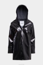 Clothing Stockholm Opal Raincoat Black Stutterheim Men 0V8X133 - Image 4