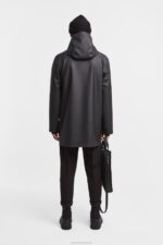 Clothing Stockholm Raincoat Black Stutterheim Men 0V8X121 - Image 3