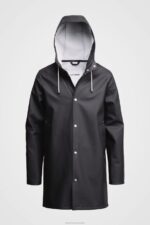 Clothing Stockholm Raincoat Black Stutterheim Men 0V8X121 - Image 4
