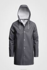 Clothing Stockholm Raincoat Charcoal Stutterheim Women 0V8X67 - Image 4