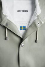 Clothing Stockholm Raincoat Khaki Green Stutterheim Men 0V8X230 - Image 8