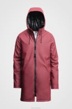Clothing Stockholm Winter Jacket Burgundy Stutterheim Men 0V8X253 - Image 6
