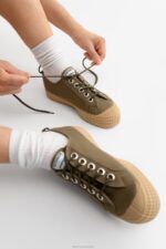 Footwear Haga Tennis Sneaker Green/Fudge Stutterheim Unisex 0V8X275 - Image 5