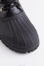Footwear Patrol Boot Leather Black Stutterheim Unisex 0V8X165 - Image 5