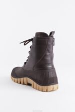 Footwear Patrol Boot Leather Coffee Stutterheim Unisex 0V8X163 - Image 2