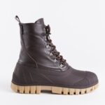 Footwear Patrol Boot Leather Coffee Stutterheim Unisex 0V8X163