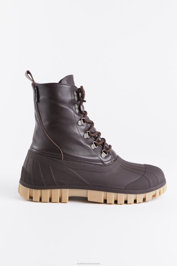footwear_patrol_boot_leather_coffee_stutterheim_unisex_0v8x163.jpg Footwear Patrol Boot Leather Coffee Stutterheim Unisex 0V8X163 - Image 1