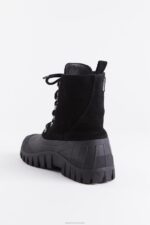 Footwear Patrol Boot Suede Black Stutterheim Unisex 0V8X162 - Image 2