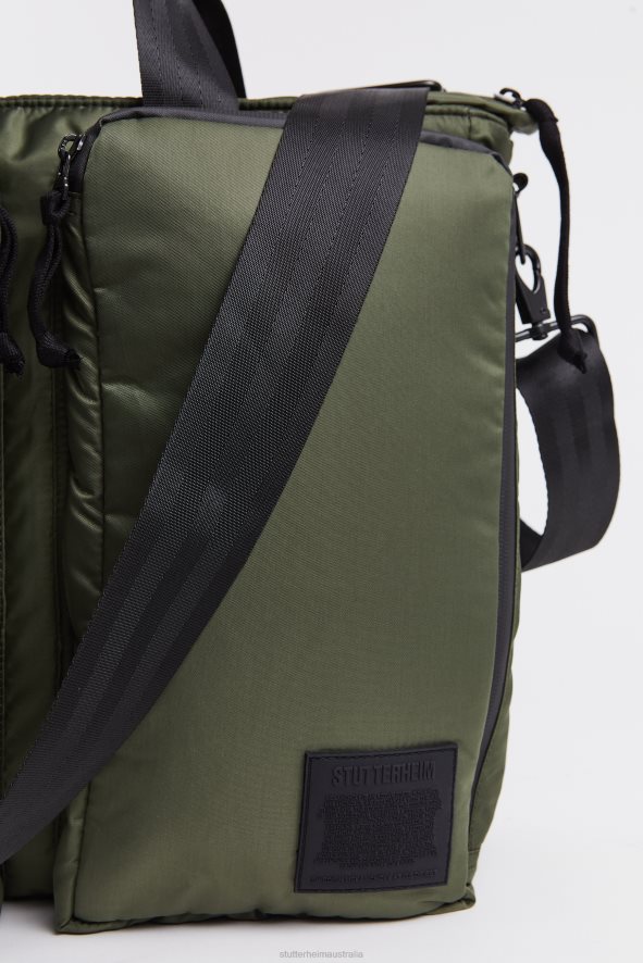 Accessories Utility Brief Tote Green Stutterheim Unisex 0V8X392