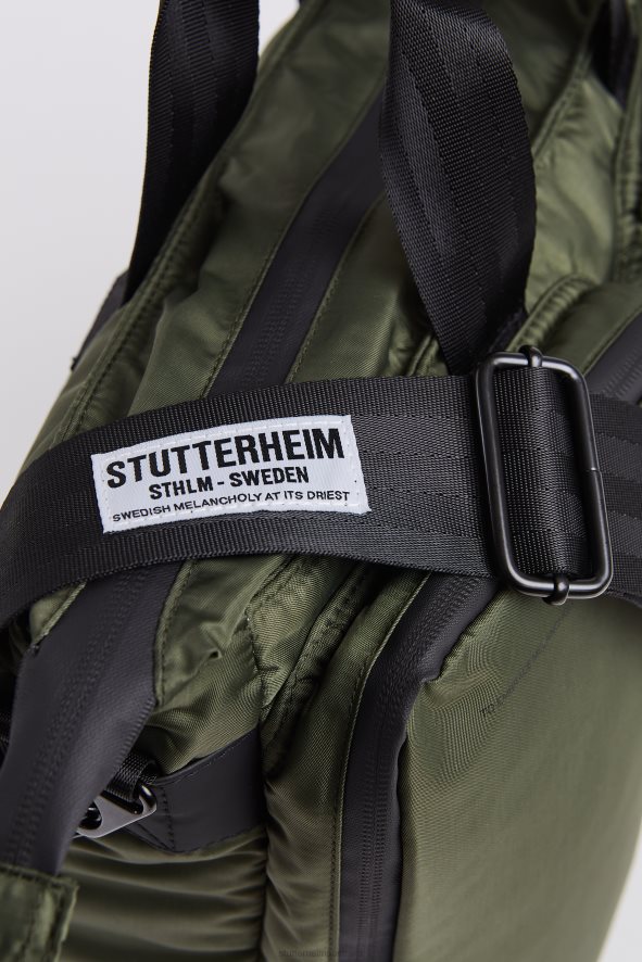 Accessories Utility Brief Tote Green Stutterheim Unisex 0V8X392