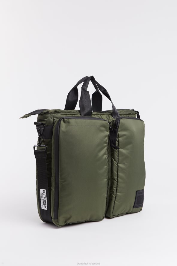 Accessories Utility Brief Tote Green Stutterheim Unisex 0V8X392