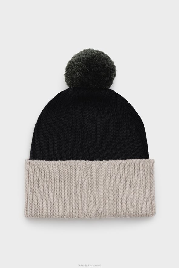 Accessories April Beanie Light Sand/Black Stutterheim Unisex 0V8X363