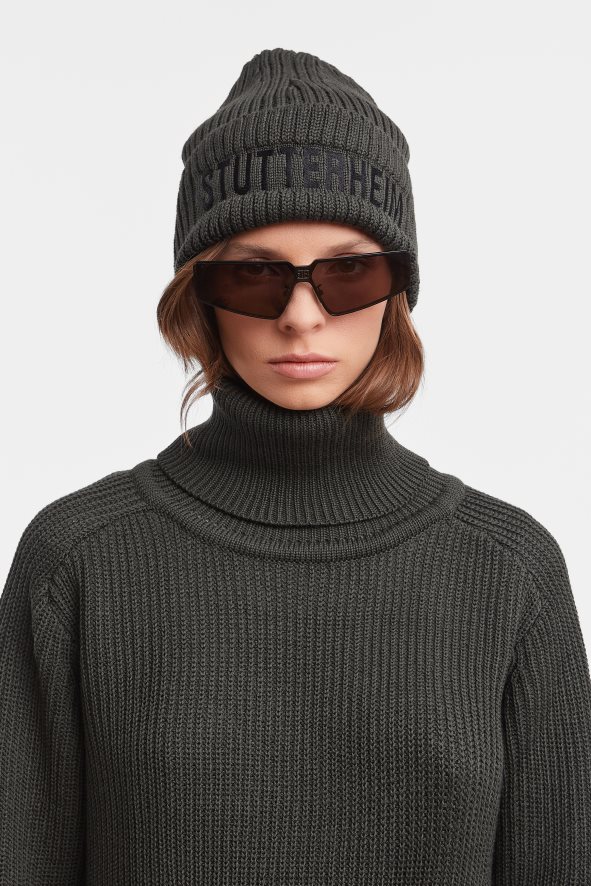 Accessories Big L Beanie Green Stutterheim Unisex 0V8X366