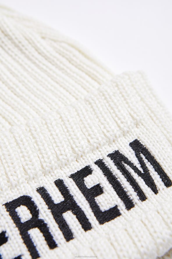 Accessories Big L Beanie Off White Stutterheim Unisex 0V8X364