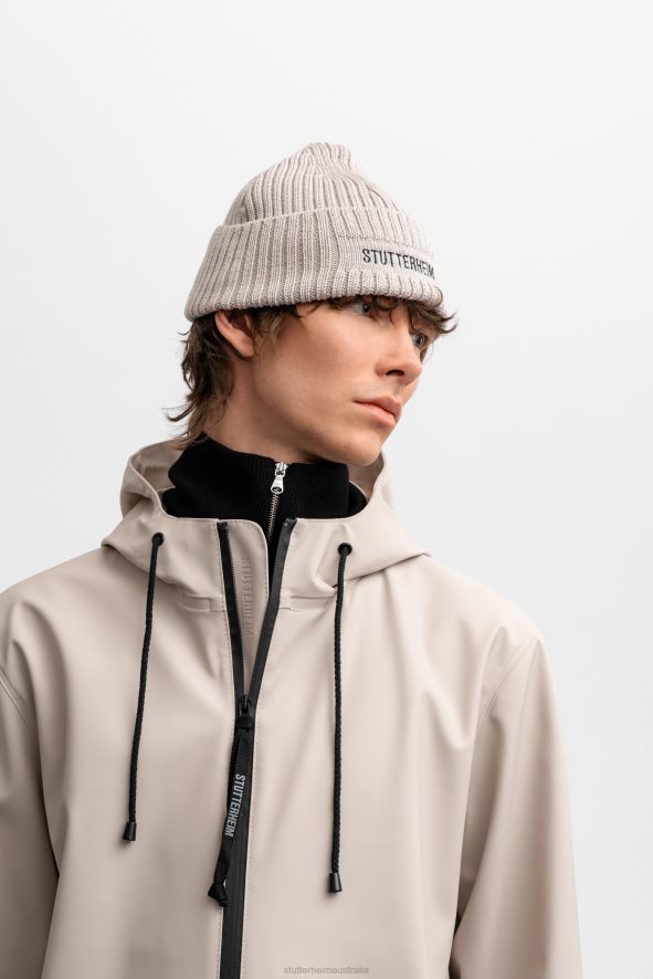 Accessories Logo Beanie Light Sand Stutterheim Unisex 0V8X369