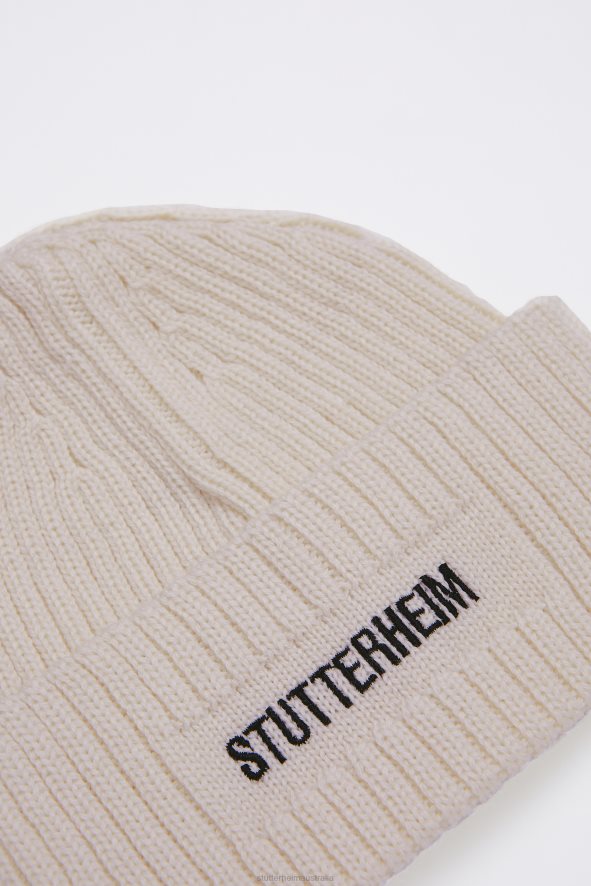Accessories Logo Beanie Light Sand Stutterheim Unisex 0V8X369