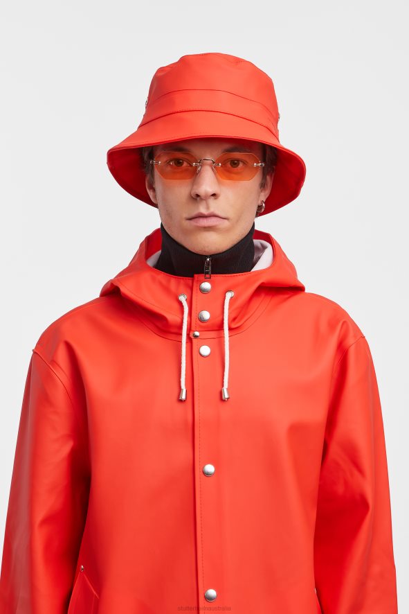 Accessories Beckholmen Bucket Hat Fade Red Stutterheim Unisex 0V8X349