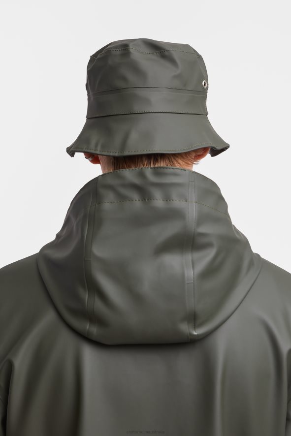Accessories Beckholmen Bucket Hat Green Stutterheim Unisex 0V8X351