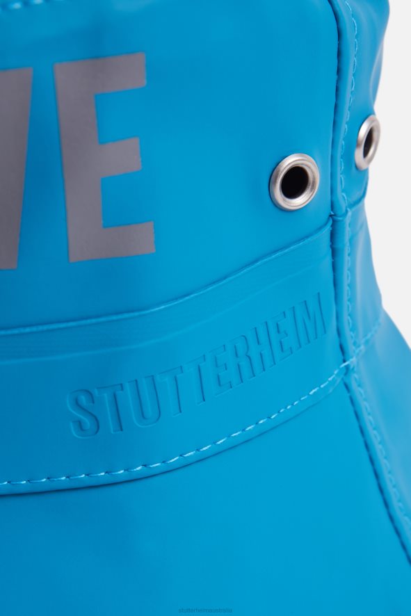 Accessories Beckholmen Bucket Hat Mosaic Blue Stutterheim Unisex 0V8X345
