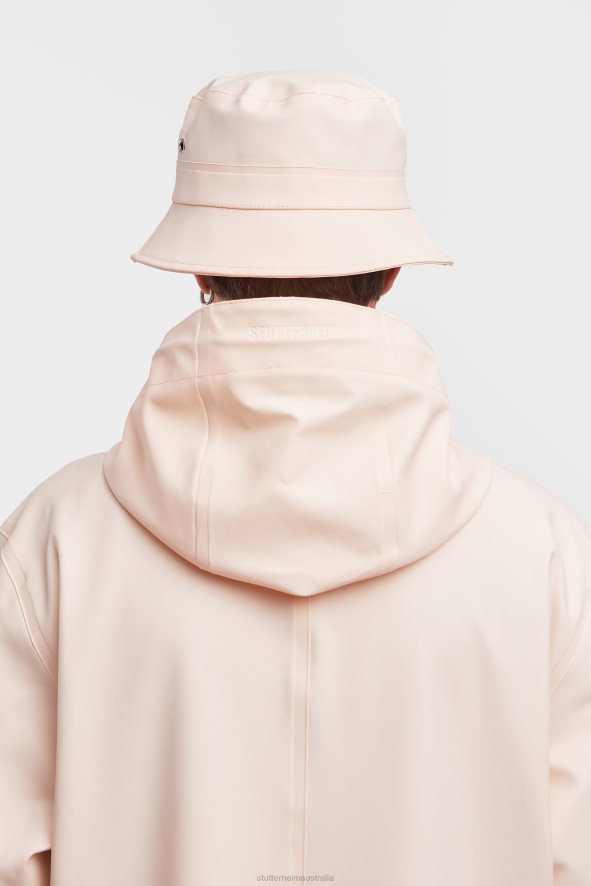 Accessories Beckholmen Bucket Hat Peach Stutterheim Unisex 0V8X380