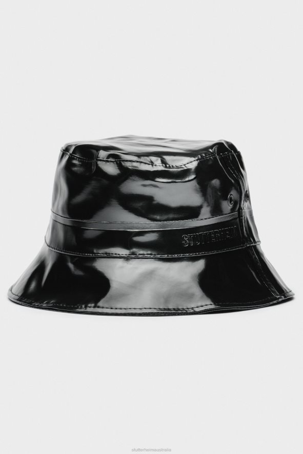 Accessories Beckholmen Opal Bucket Hat Black Stutterheim Unisex 0V8X356