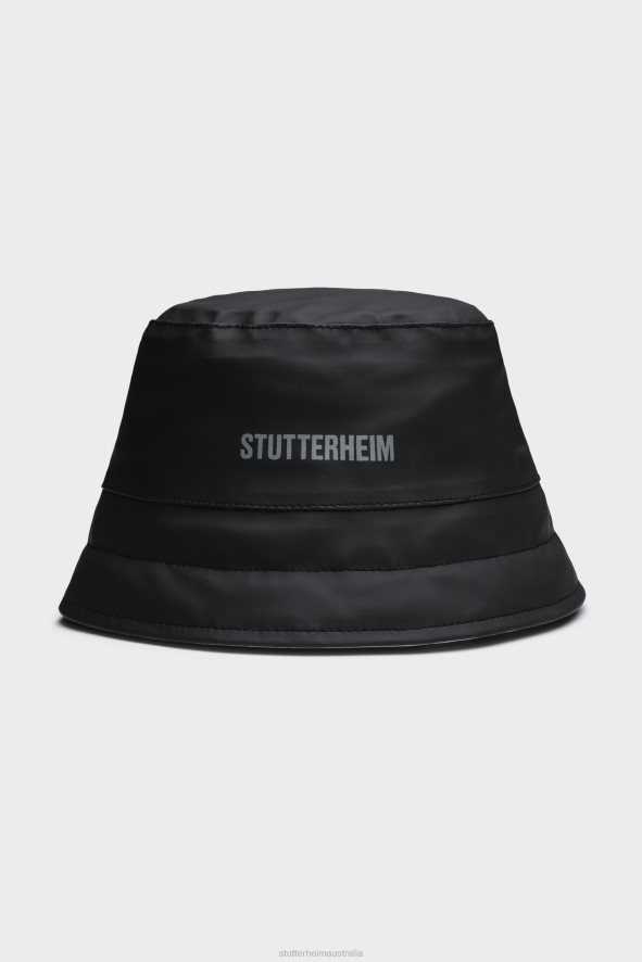 Accessories Skarholmen Puffer Bucket Hat Black Stutterheim Unisex 0V8X410