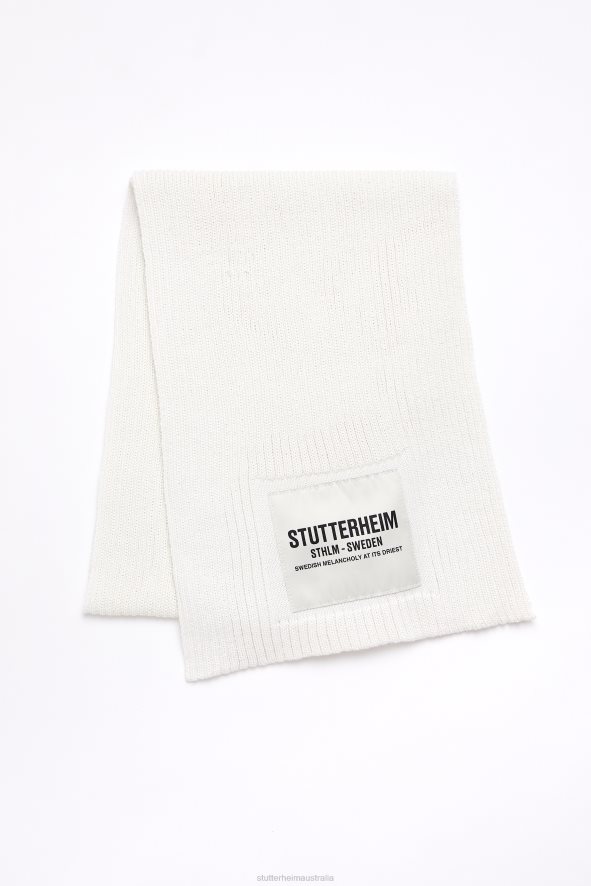 Accessories Wrap Scarf Off White Stutterheim Unisex 0V8X373