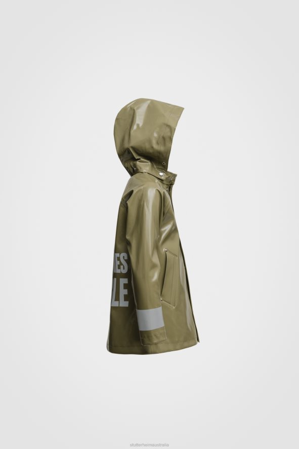 Clothing Mosebacke Mini Opal Kids Raincoat Aloe Stutterheim Kids 0V8X338