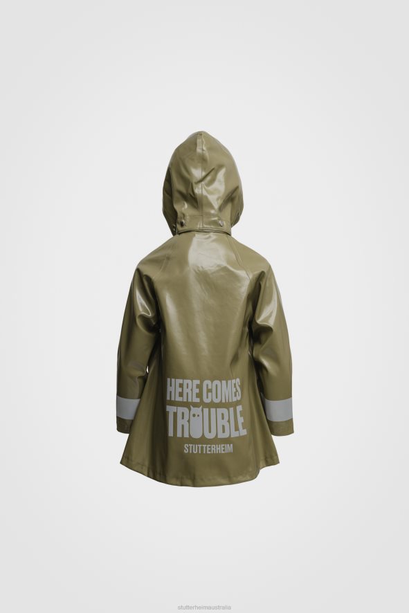 Clothing Mosebacke Mini Opal Kids Raincoat Aloe Stutterheim Kids 0V8X338
