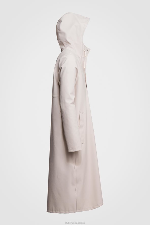 Clothing Stockholm Long Print Raincoat Light Sand Stutterheim Men 0V8X104