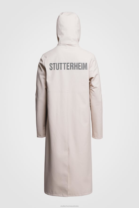 Clothing Stockholm Long Print Raincoat Light Sand Stutterheim Men 0V8X104