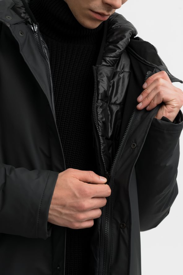 Clothing Stockholm 3-in-1 Jacket Black Stutterheim Men 0V8X247