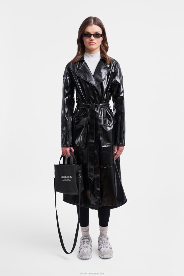 Clothing Kista Opal Trench Coat Black Stutterheim Women 0V8X183