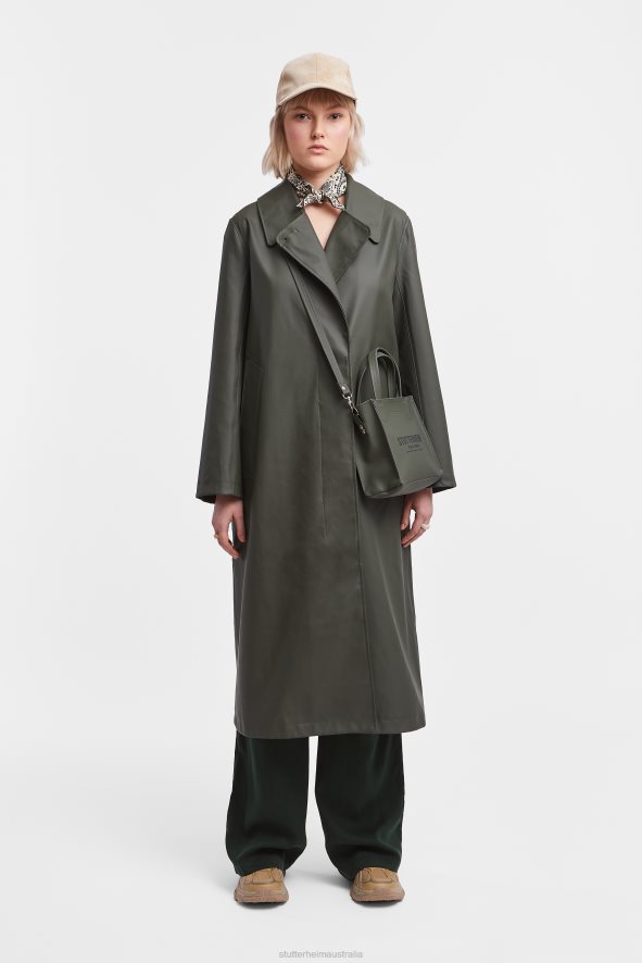 Clothing Mayfair Trench Coat Green Stutterheim Women 0V8X189