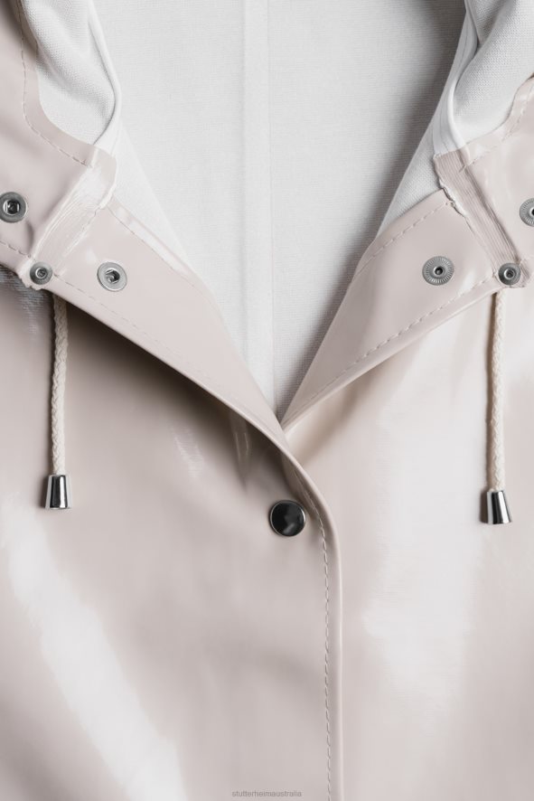 Clothing Mosebacke Long Opal Raincoat Light Sand Stutterheim Women 0V8X76